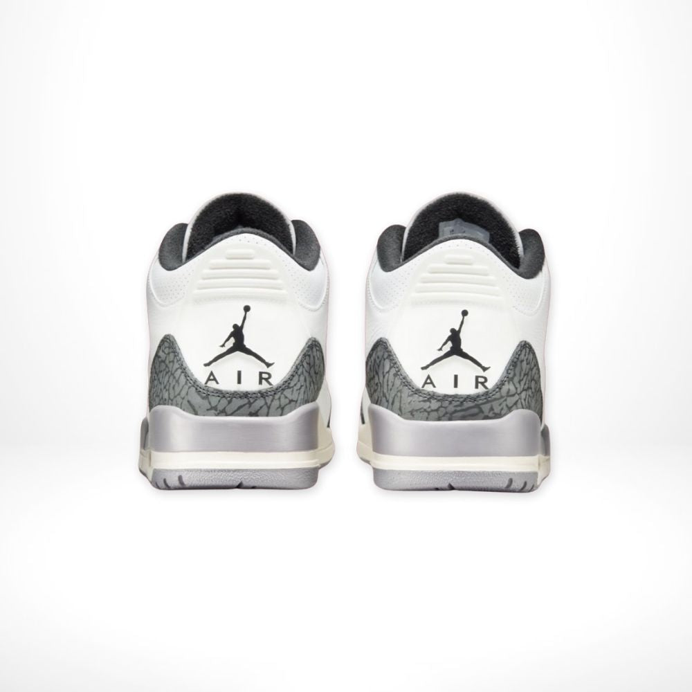 Rear view of Air Jordan 3