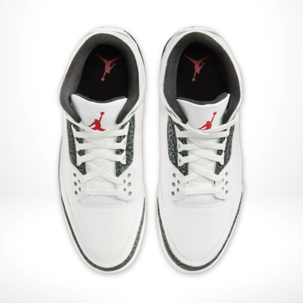 Top view of Air Jordan 3