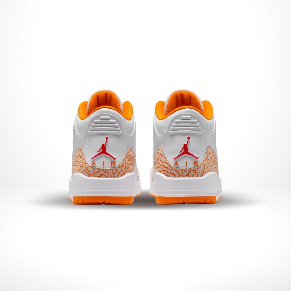 Rear view of the Air Jordan 4