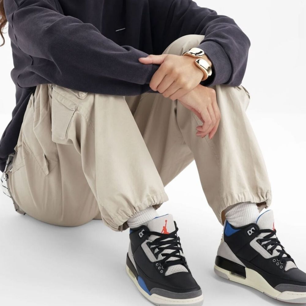 Real lifestyle image of Air Jordan 3