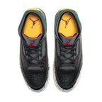 Top-down view of the Air Jordan 3