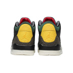 Rear view of the Air Jordan 3