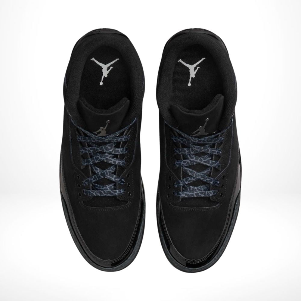 Top-down view of the Air Jordan 3