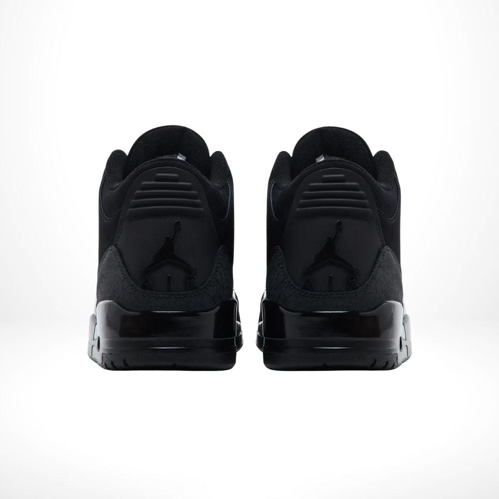 Rear view of the Air Jordan 3