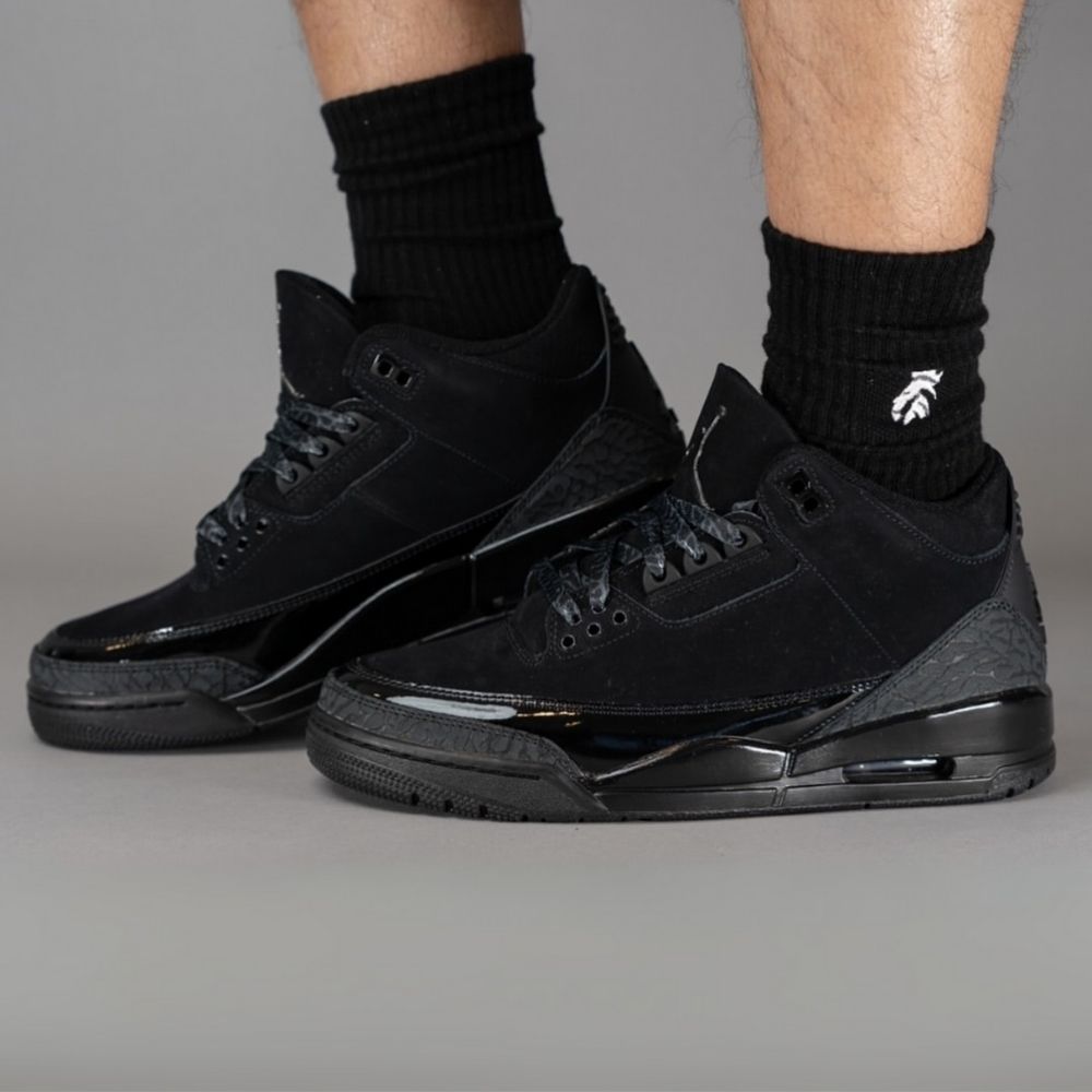 On-foot of the Air Jordan 3