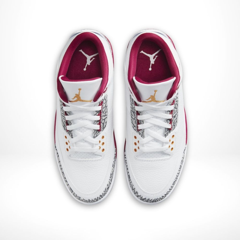 Top view of Air Jordan 3