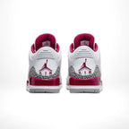 Rear view of Air Jordan 3