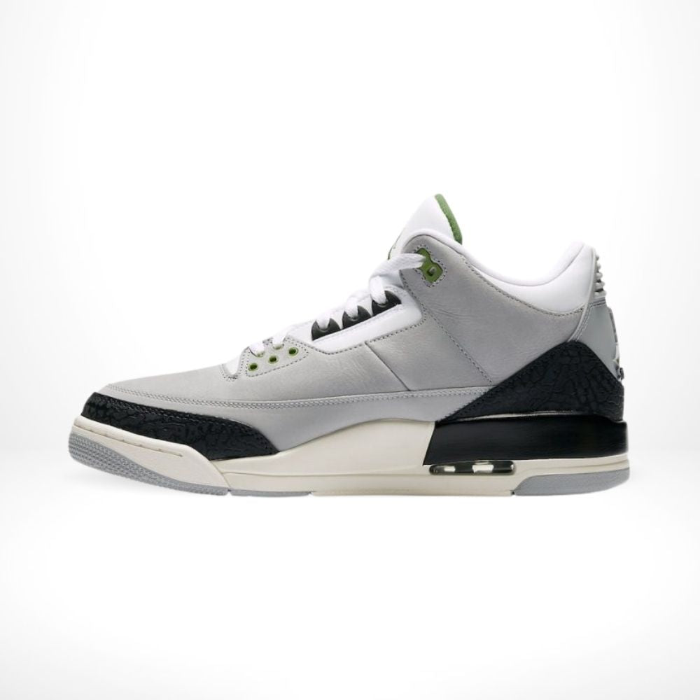Side profile of Air Jordan 3