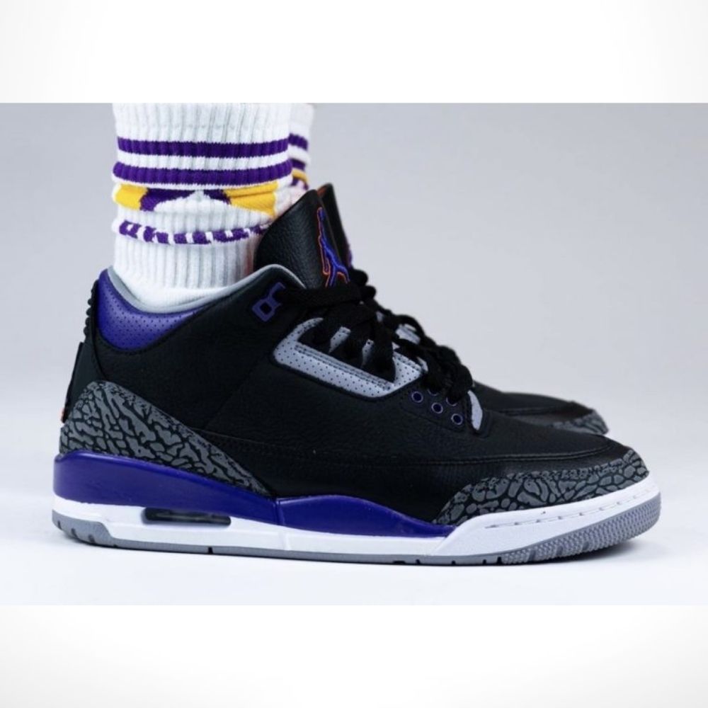 Real lifestyle image of Air Jordan 3