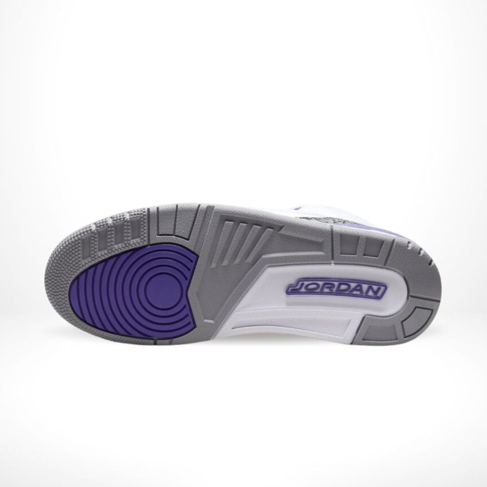 Bottom sole of Air Jordan 3