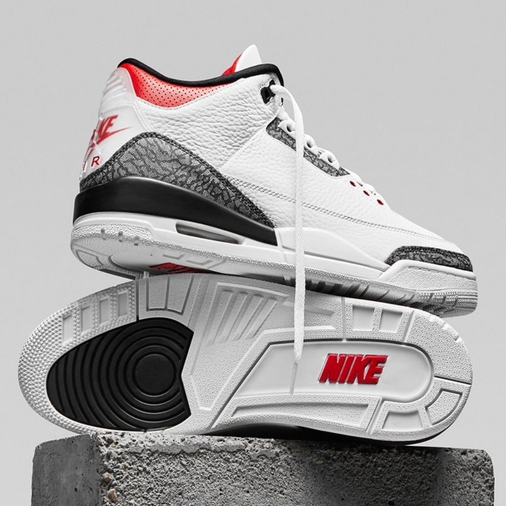 Real lifestyle image of Air Jordan 3