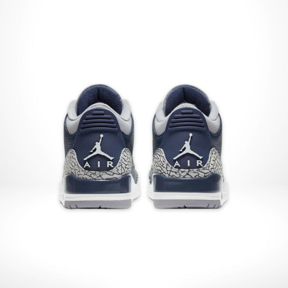 Rear view of Air Jordan 3
