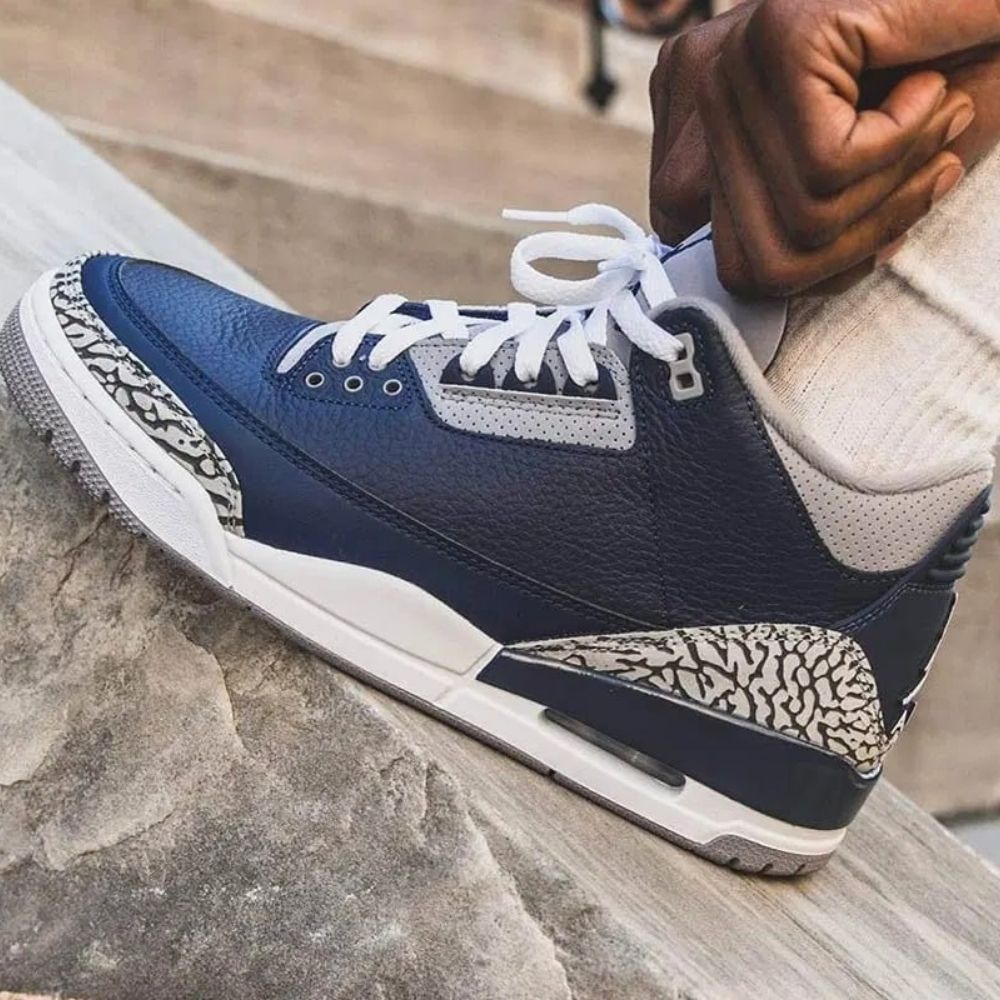 Real lifestyle image of Air Jordan 3