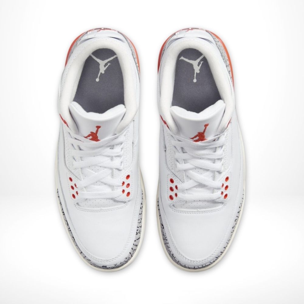 Top view of Air Jordan 3