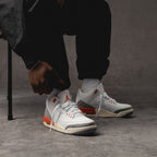 Real lifestyle image of Air Jordan 3