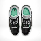 Top-down view of the Air Jordan 3