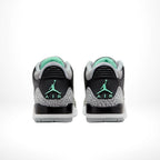 Rear view of the Air Jordan 3