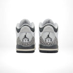 Rear view of Air Jordan 3