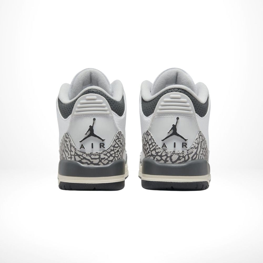 Rear view of Air Jordan 3