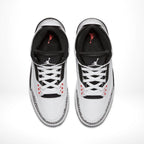 Top-down view of the Air Jordan 3
