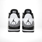 Rear view of the Air Jordan 3