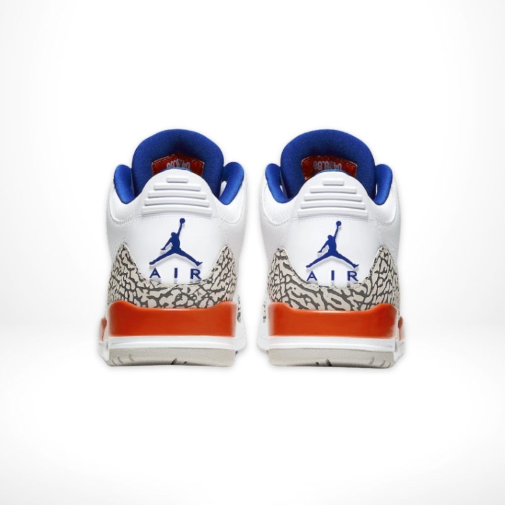 Rear view of Air Jordan 3