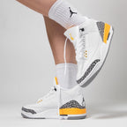 Real lifestyle image of Air Jordan 3