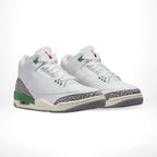 Angle view of Air Jordan 3