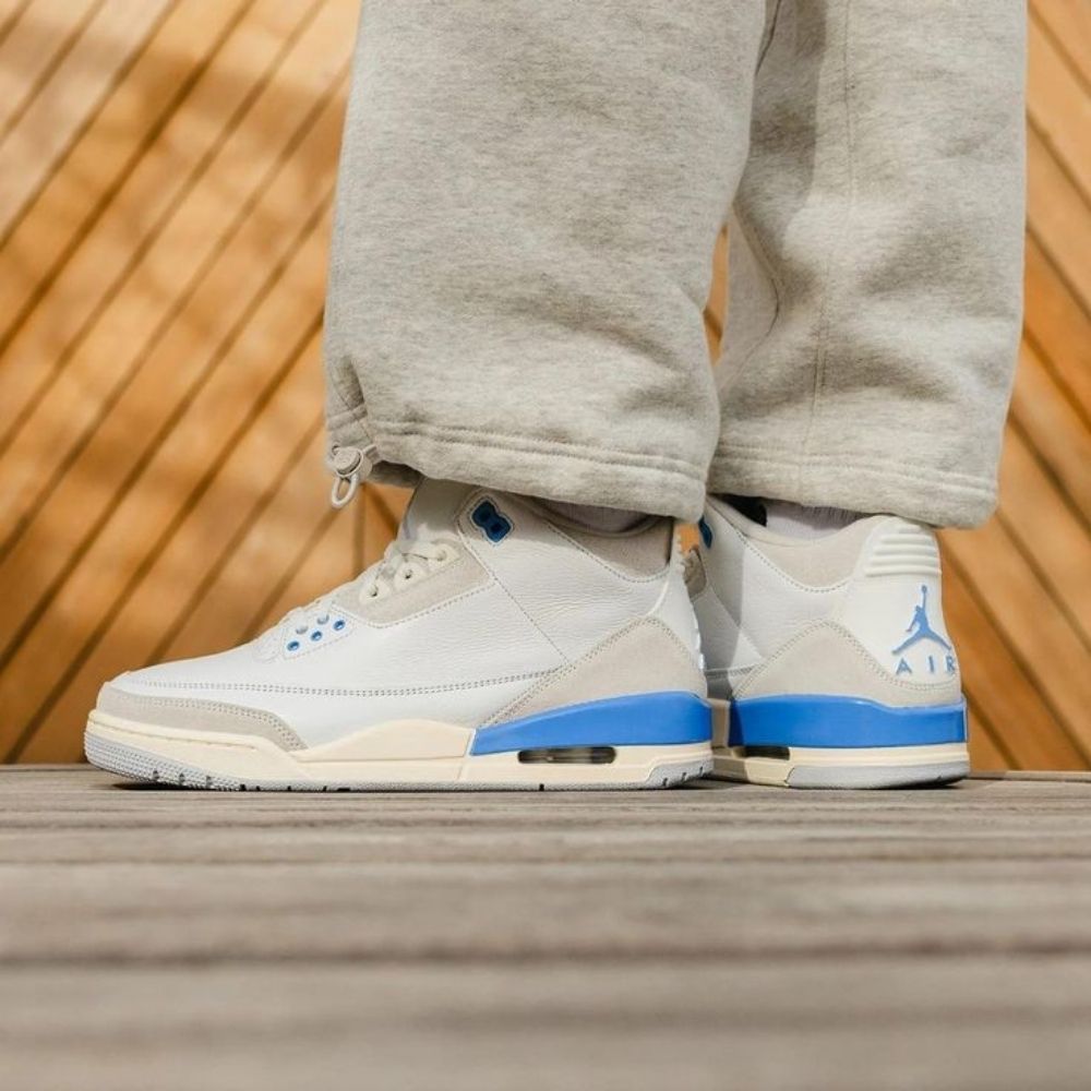 Real lifestyle image of Air Jordan 3