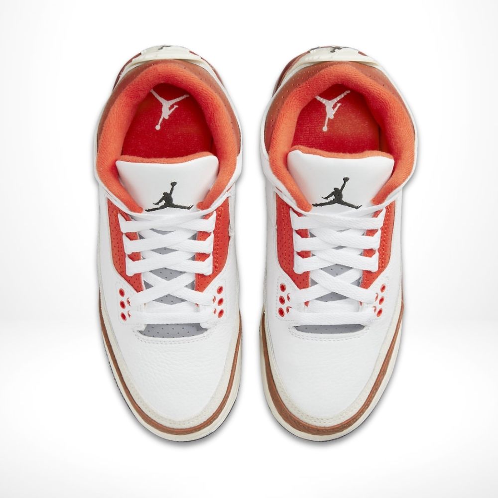 Top view of Air Jordan 3
