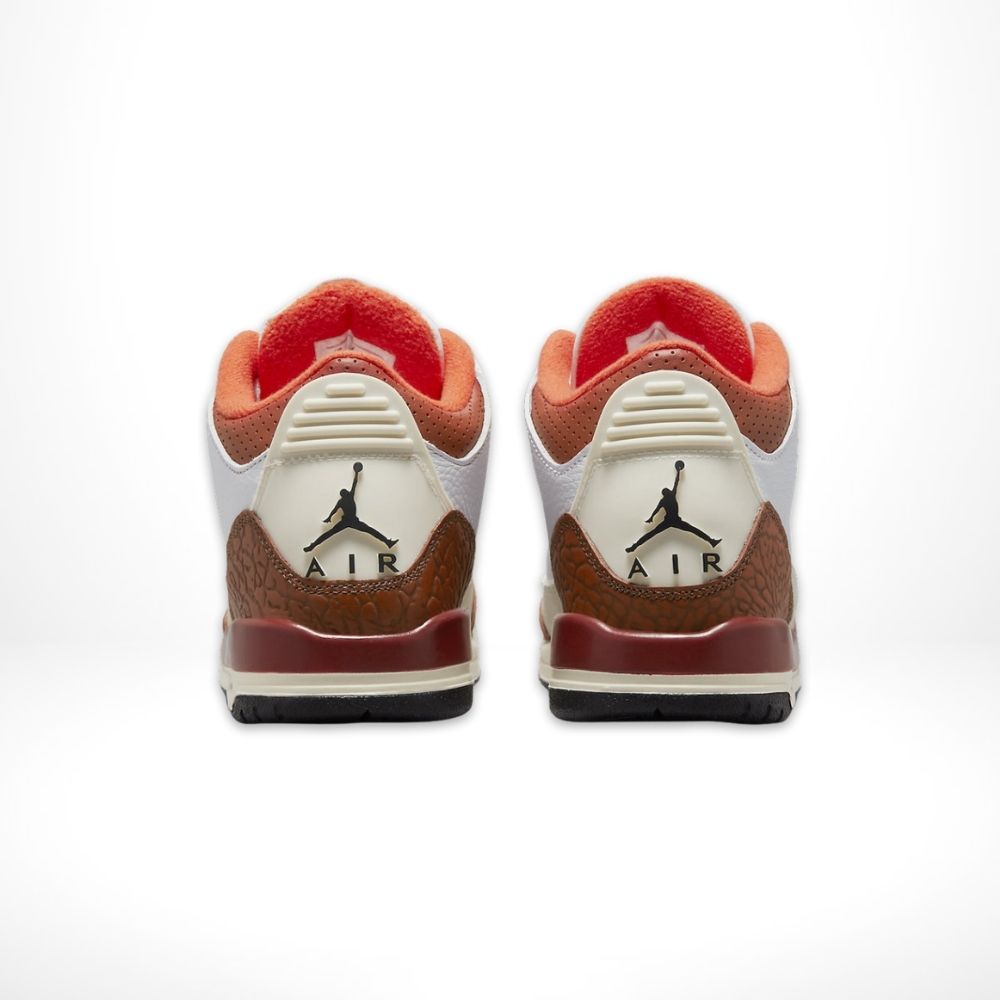 Rear view of Air Jordan 3