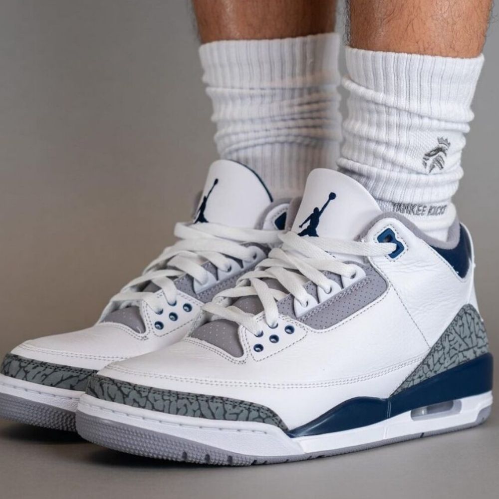Real lifestyle image of Air Jordan 3