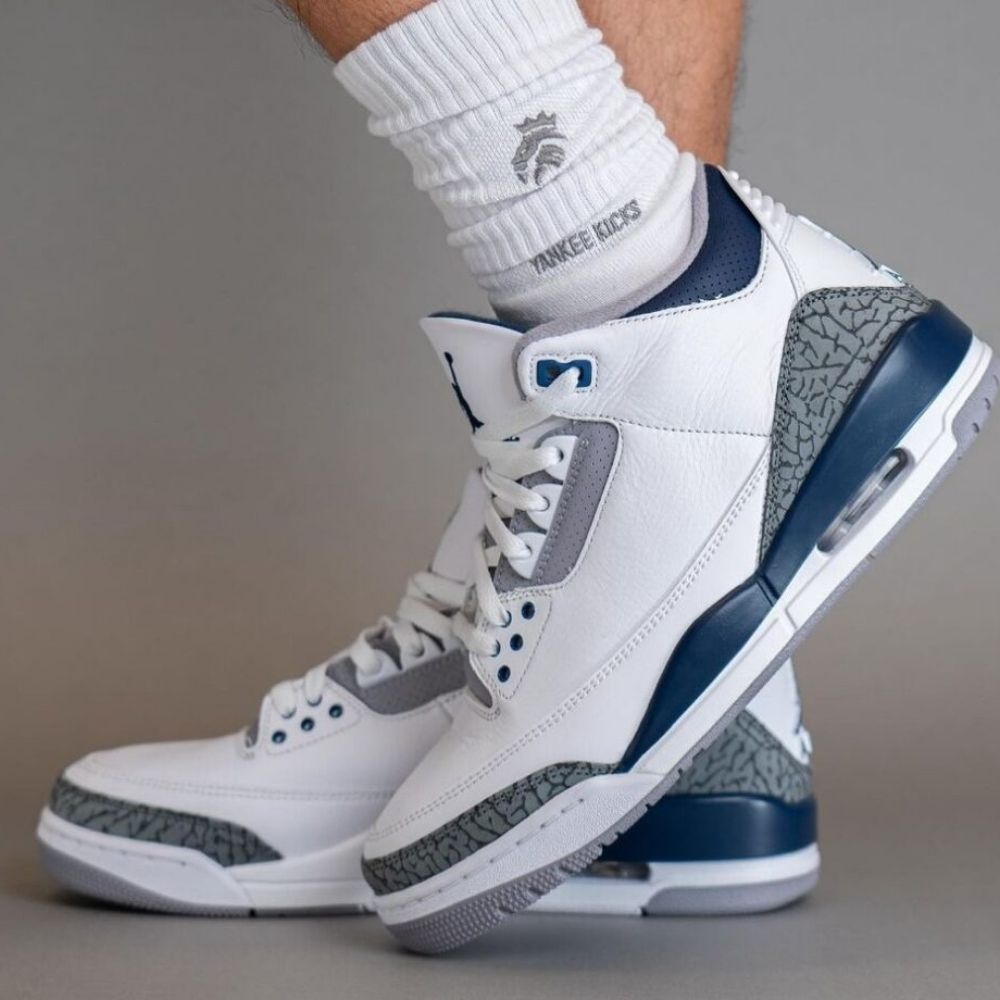 Real lifestyle image of Air Jordan 3