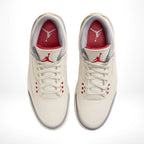 Top-down view of the Air Jordan 3