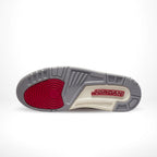 Bottom view of the Air Jordan 3