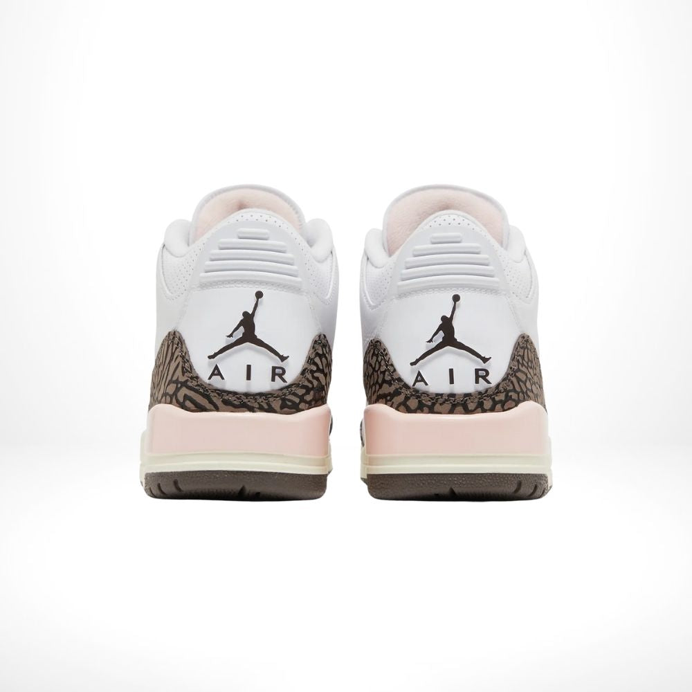 Rear view of the Air Jordan 3