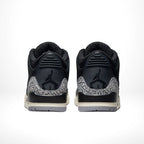Rear view of the Air Jordan 3