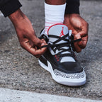 Real lifestyle image of Air Jordan 3