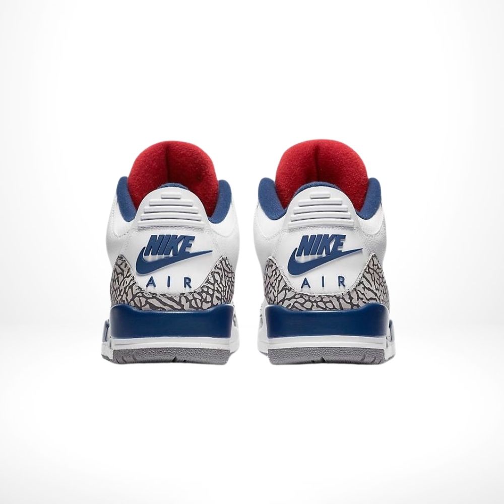 Rear view of Air Jordan 3