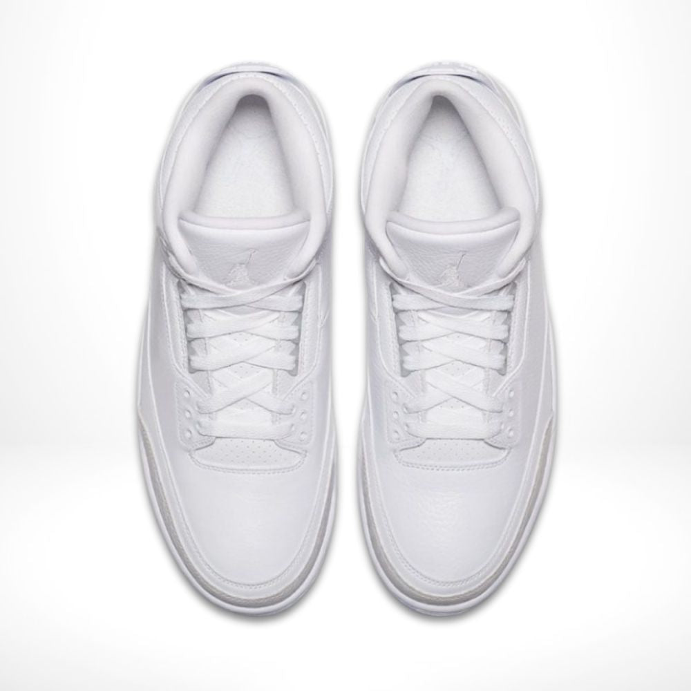 Top view of Air Jordan 3