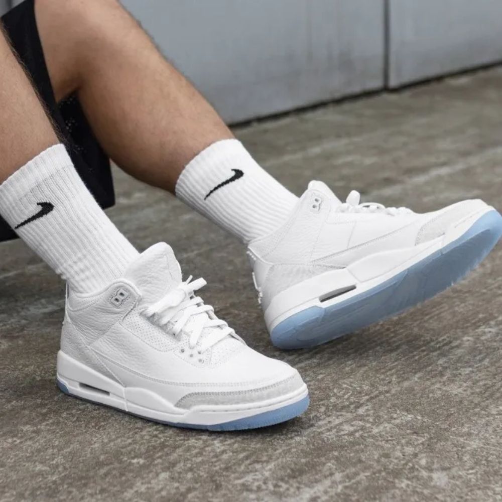Real lifestyle image of Air Jordan 3