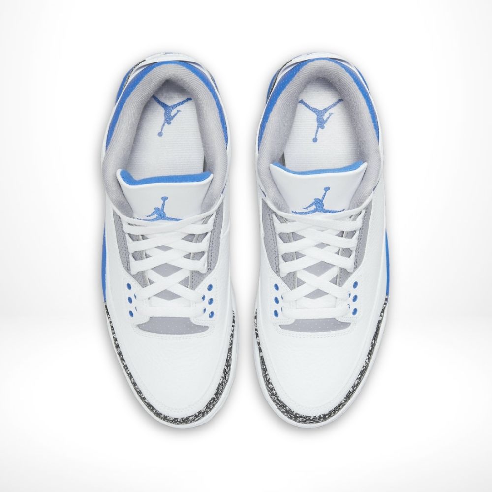 Top view of Air Jordan 3