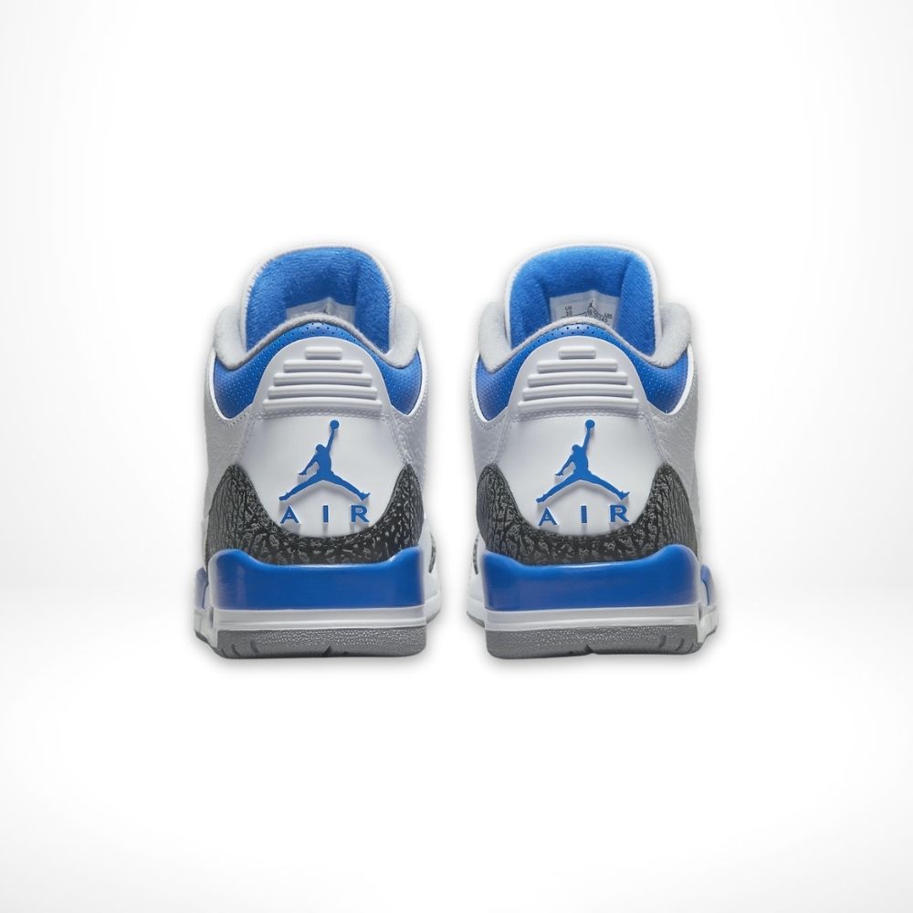 Rear view of Air Jordan 3