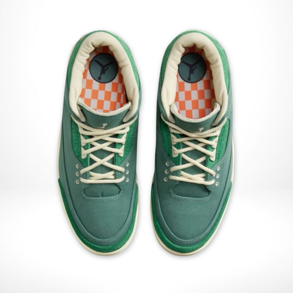 Top view of Air Jordan 3