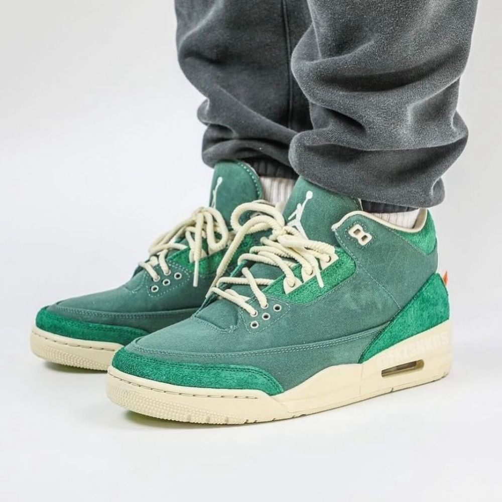 Real lifestyle image of Air Jordan 3