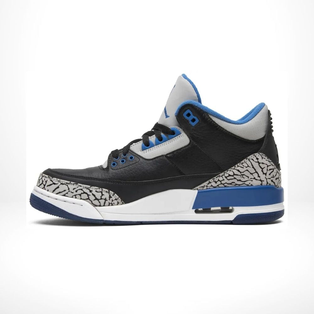 Side profile of Air Jordan 3