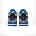 Rear view of Air Jordan 3