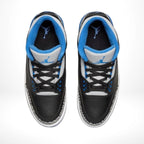 Top view of Air Jordan 3