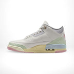 Medial side view of the Air Jordan 3