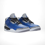Angle view of Air Jordan 3
